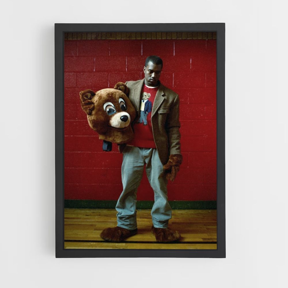 Kanye West Mascot Poster