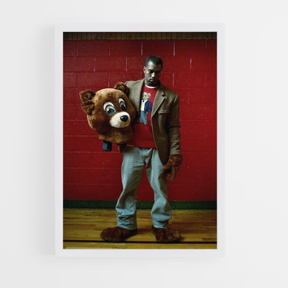 Kanye West Mascot Poster