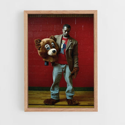 Kanye West Mascot Poster