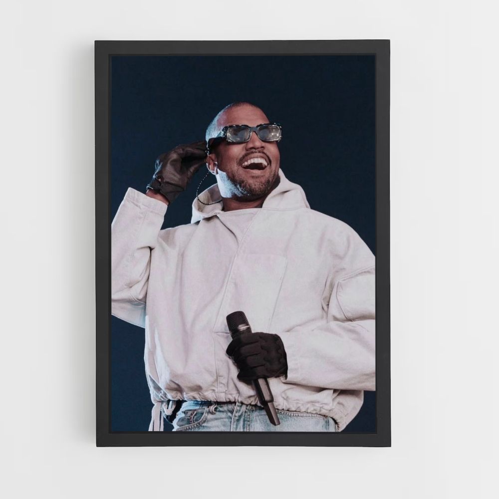 Kanye West Glasses Poster