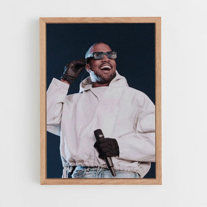 Kanye West Glasses Poster