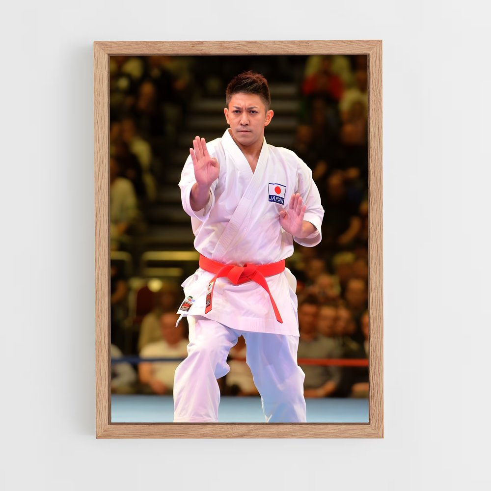 karate-14 cadre Bois clair