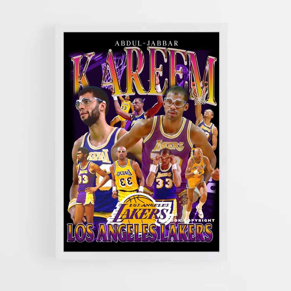 kareem-abdul-jabbar-11 cadre Blanc