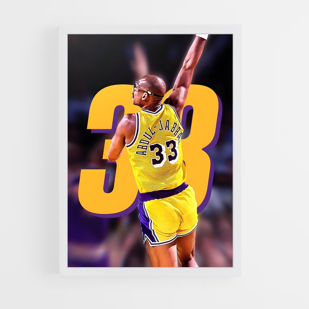 kareem-abdul-jabbar-12 cadre Blanc