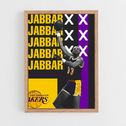 kareem-abdul-jabbar-2 cadre Bois clair
