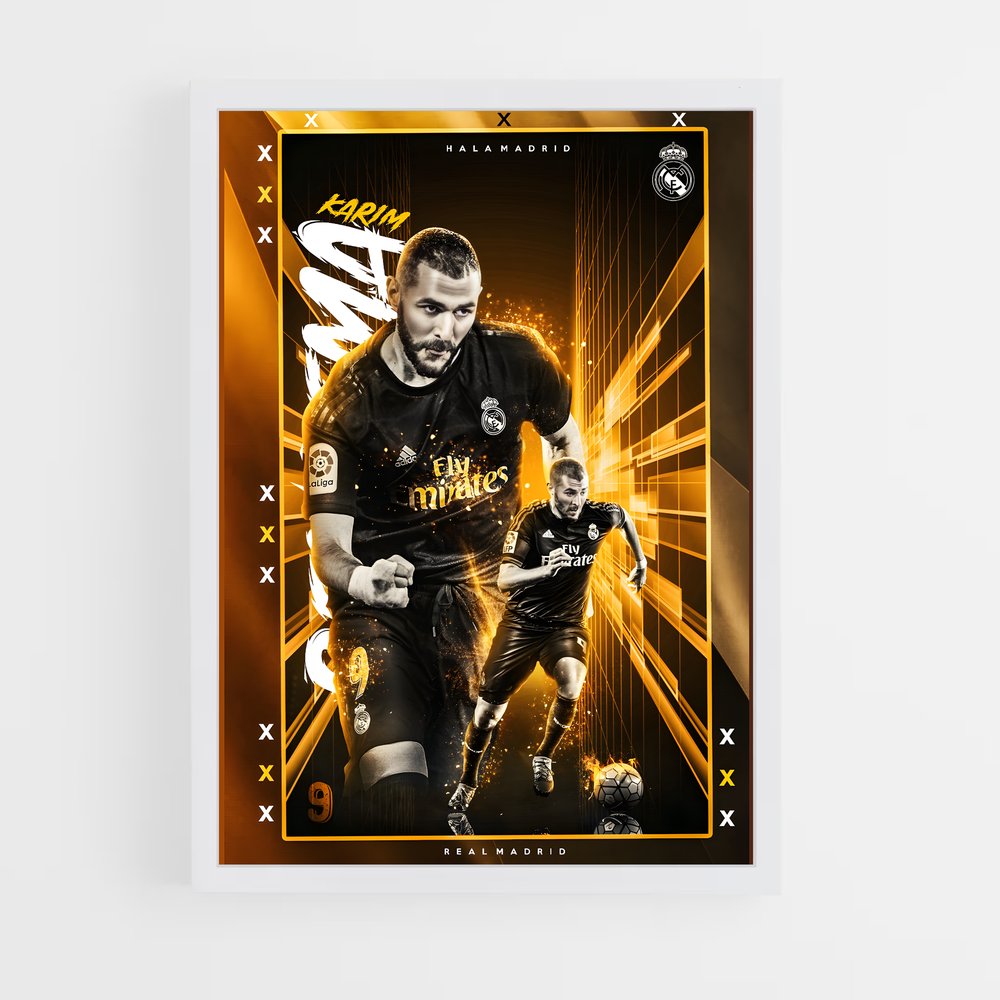 karim-benzema-18 cadre Blanc