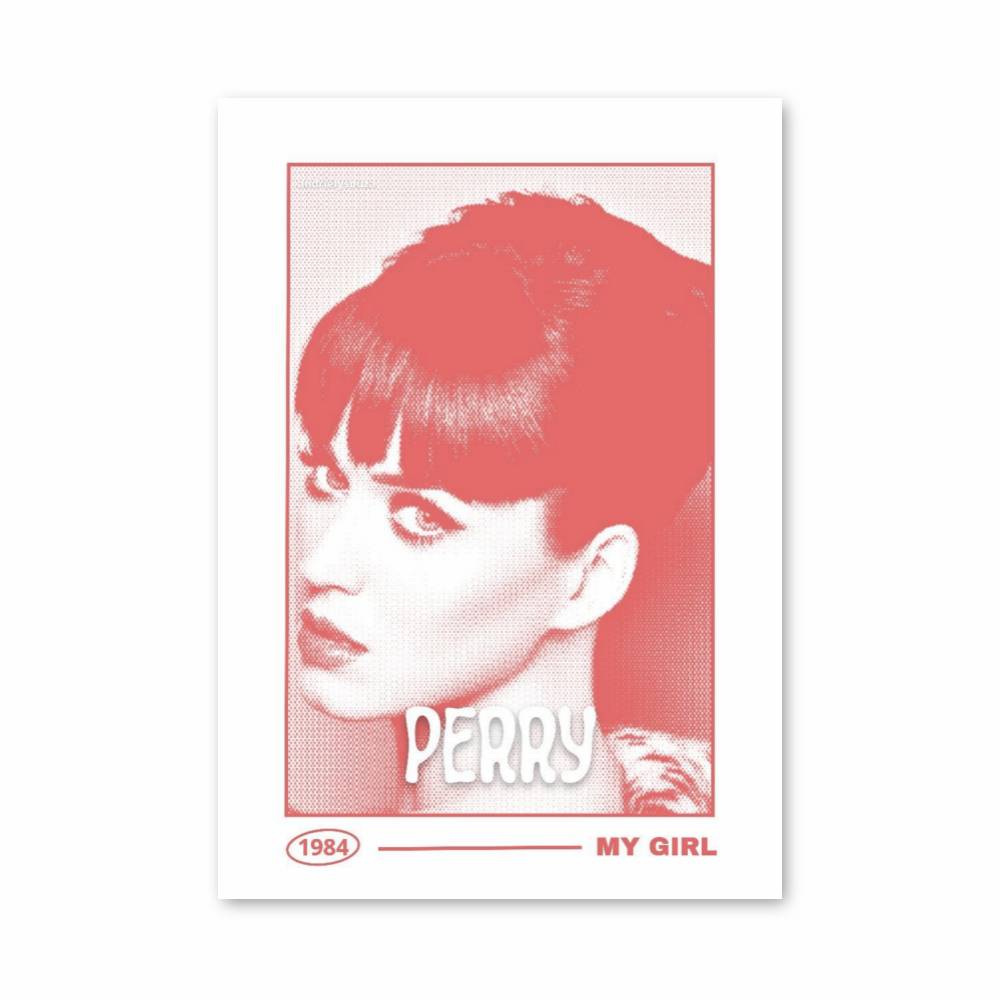 Poster Perry Vintage My Girl | Aesthetic Posters