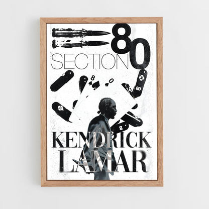kendrick-lamar-10 cadre Bois clair