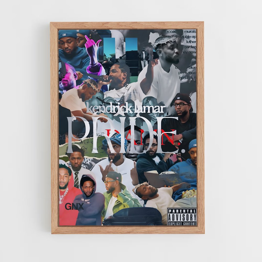 kendrick-lamar-15 cadre Bois clair