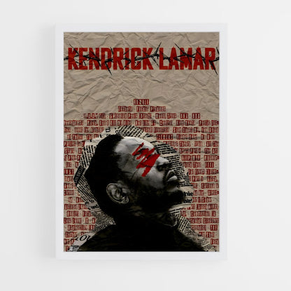 kendrick-lamar-3 cadre Blanc