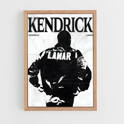 kendrick-lamar-4 cadre Bois clair