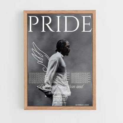 kendrick-lamar-7 cadre Bois clair