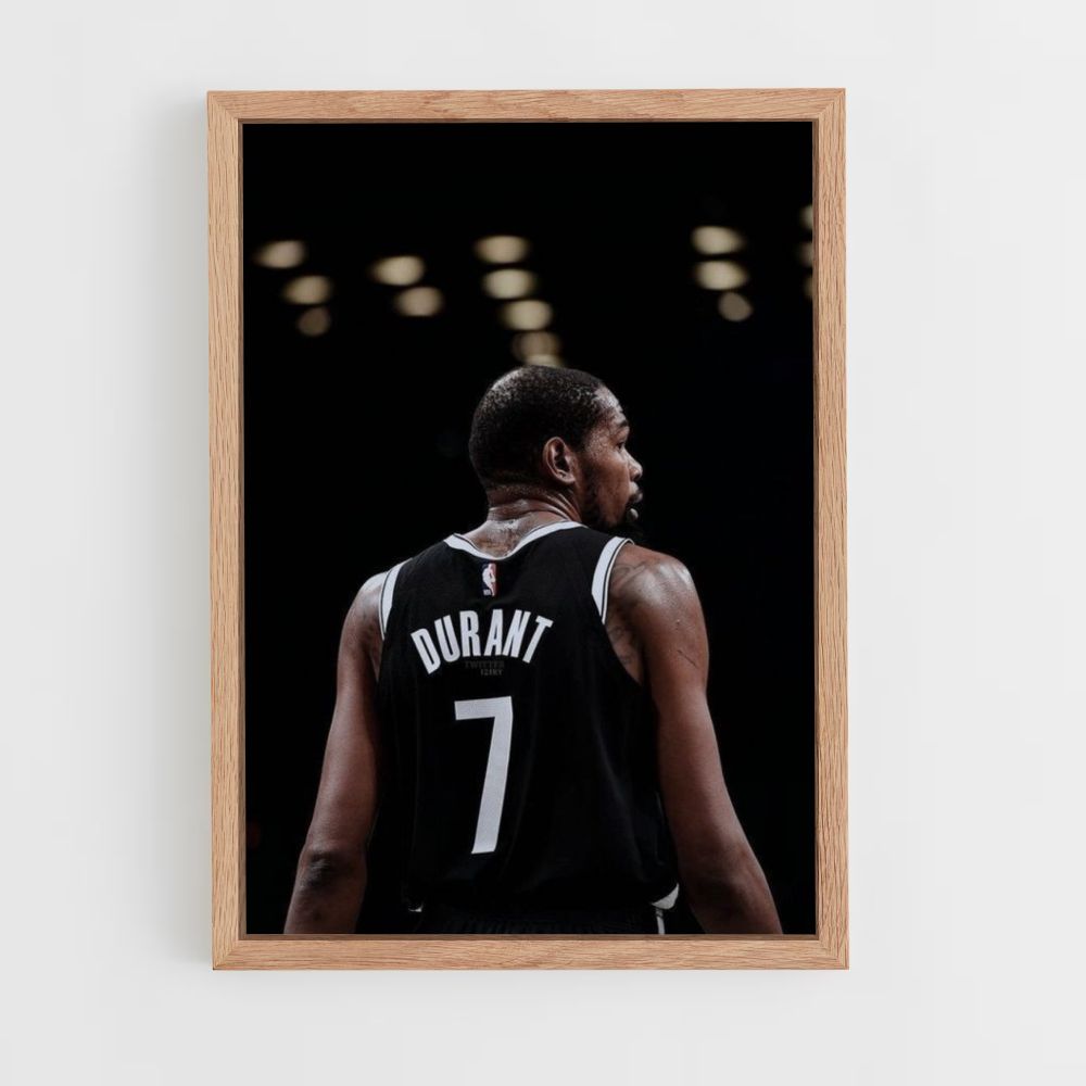 Affiche Kevin Durant Donker