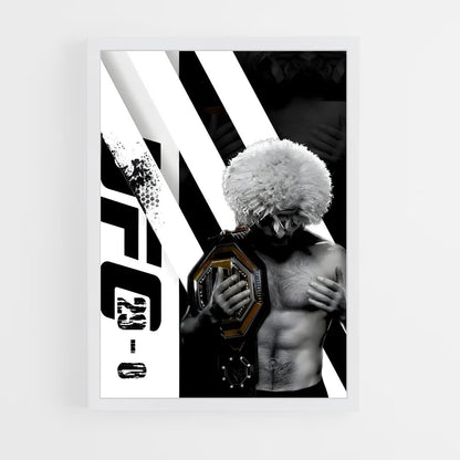 khabib-12 cadre Blanc