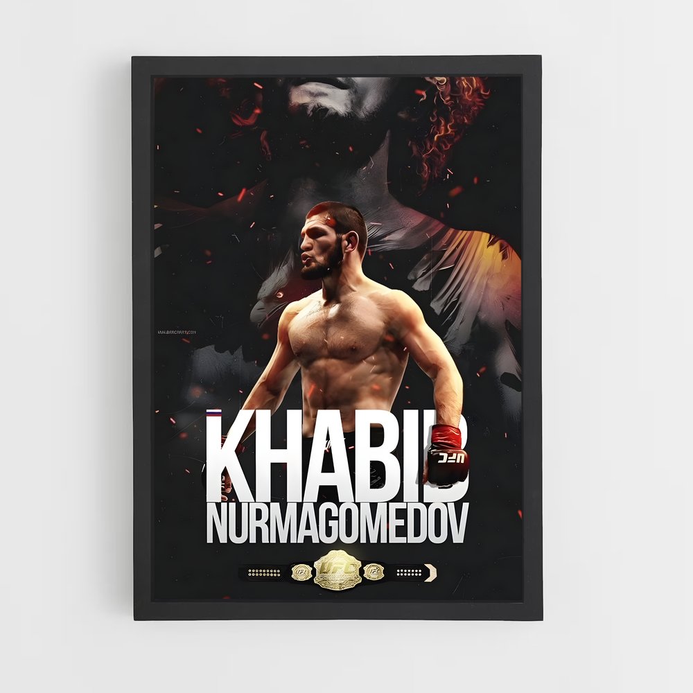 khabib-16 cadre Noir