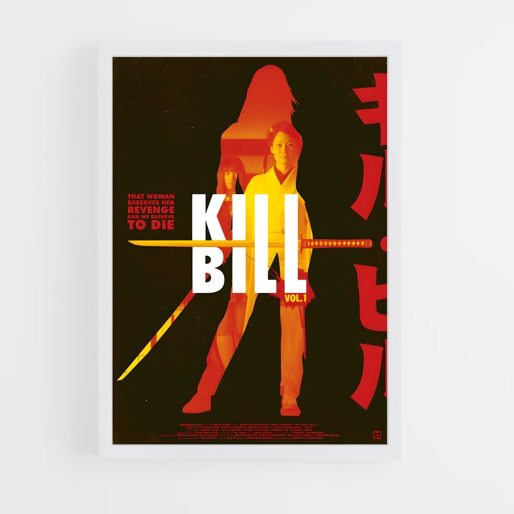 kill-bill-10 cadre Blanc