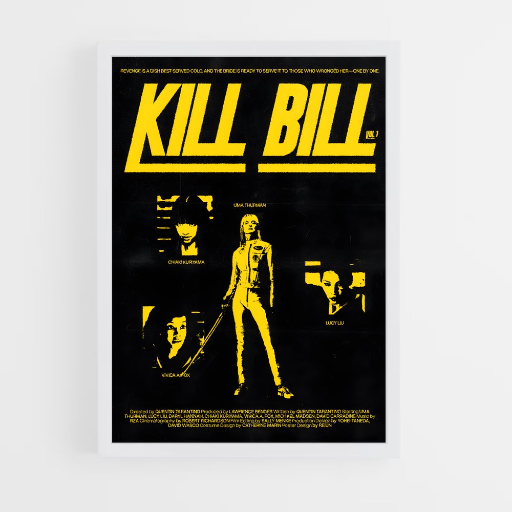 kill-bill-14 cadre Blanc