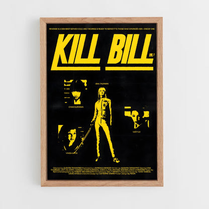 kill-bill-14 cadre Bois clair