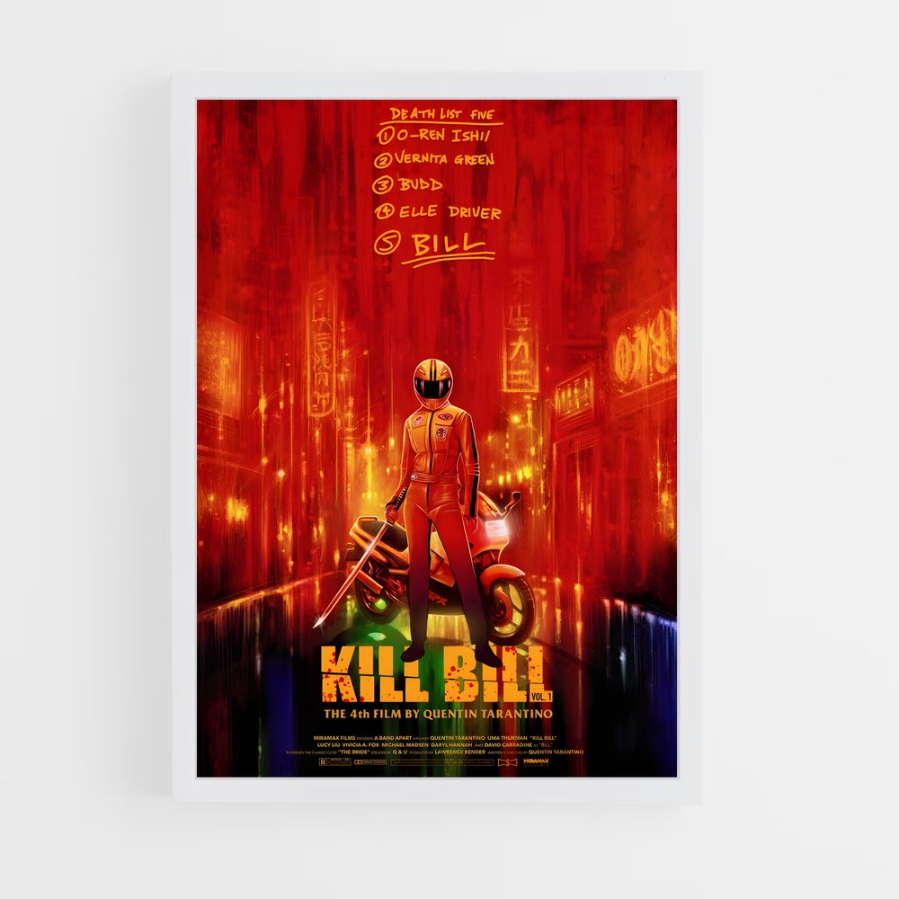 kill-bill-2 cadre Blanc