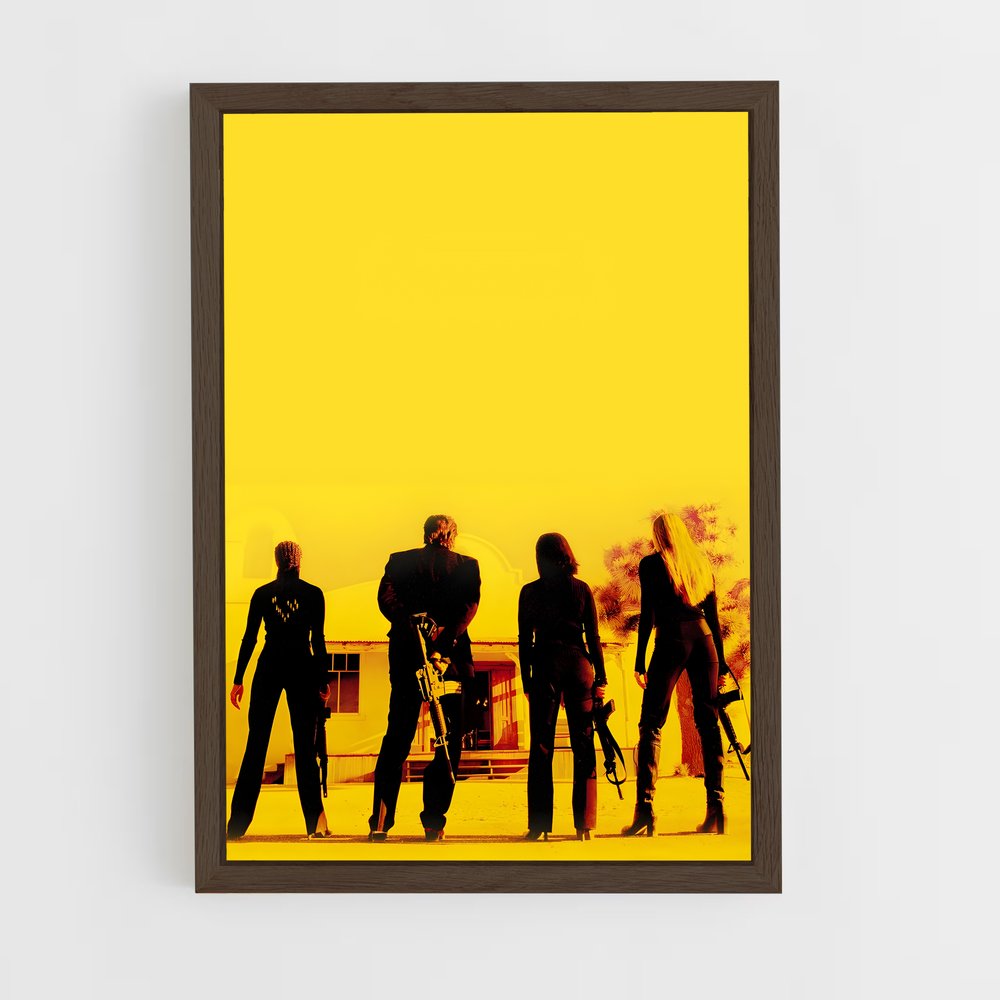kill-bill-5 cadre Bois foncé
