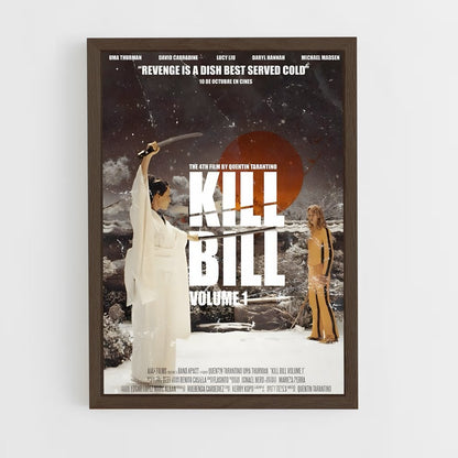 kill-bill-6 cadre Bois foncé