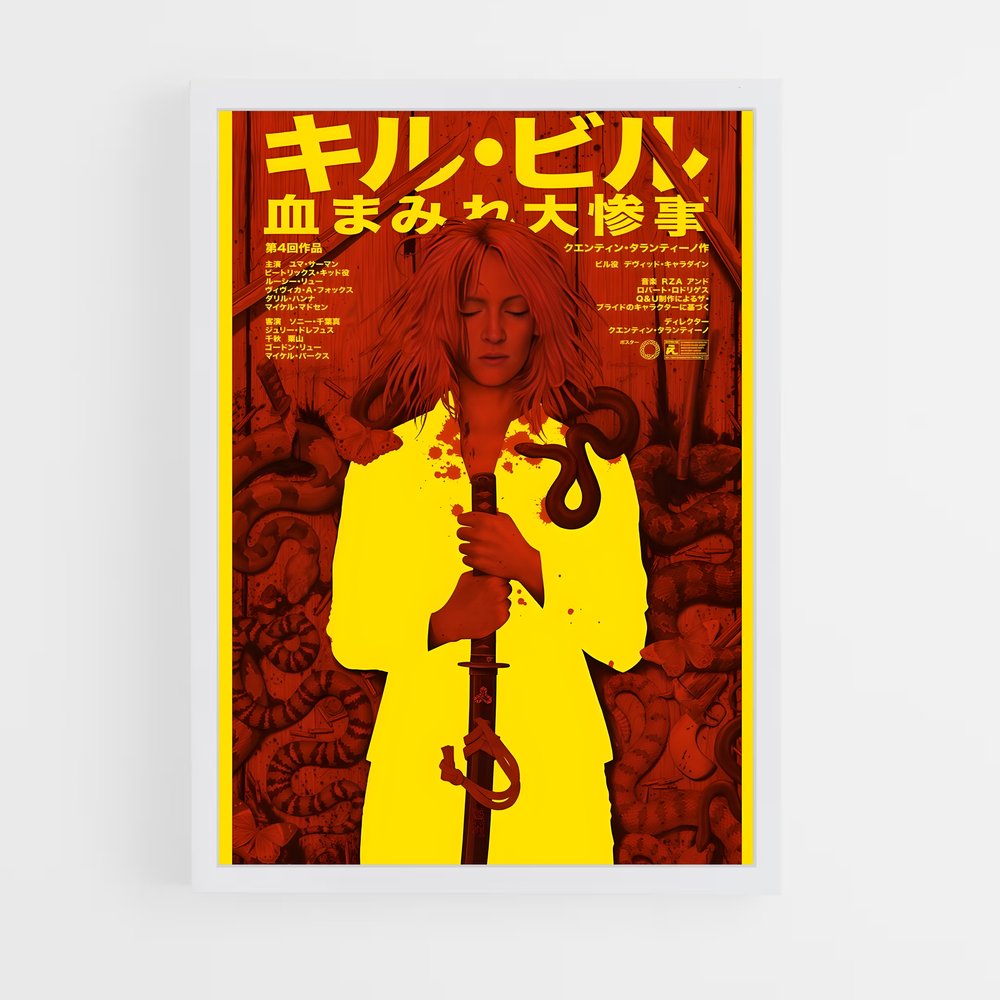 kill-bill-9 cadre Blanc