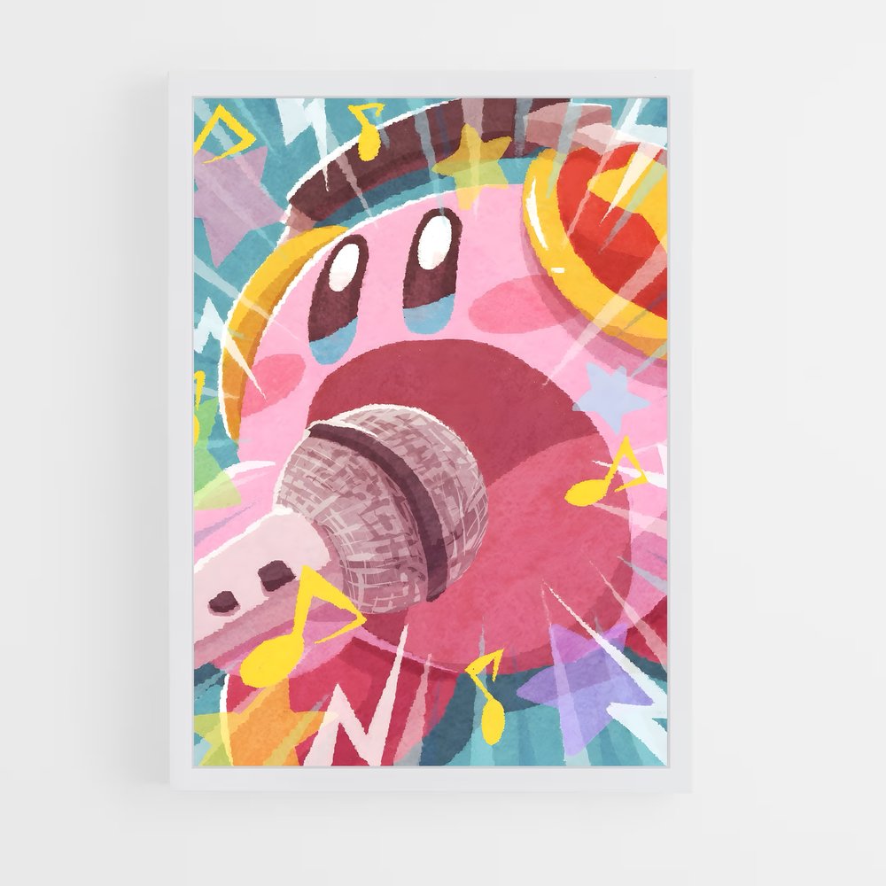 kirby-12 cadre Blanc