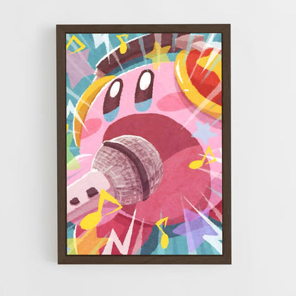 kirby-12 cadre Bois foncé