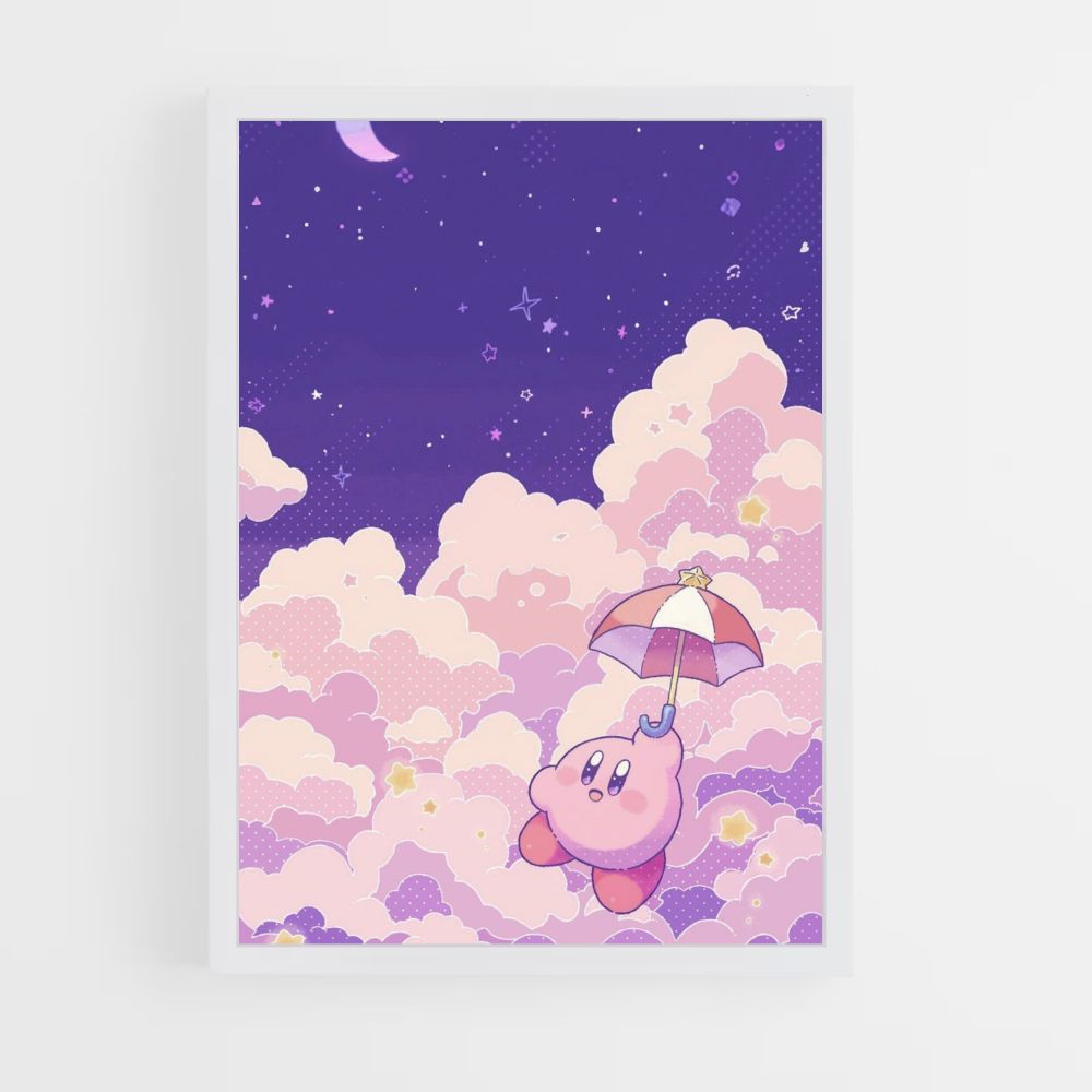 Kirby Clouds Poster