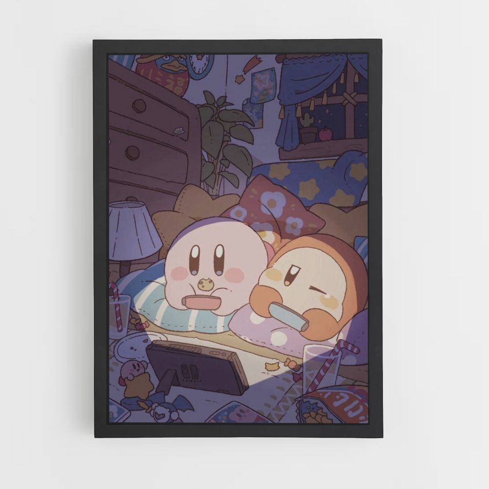 Kirby Chill Poster