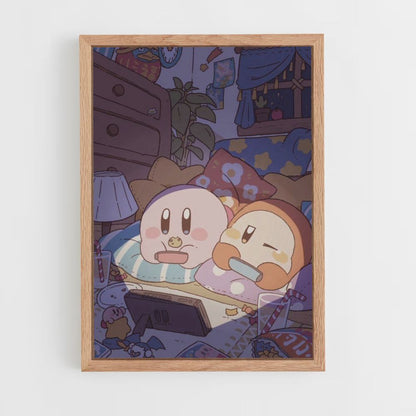 Kirby Chill Poster