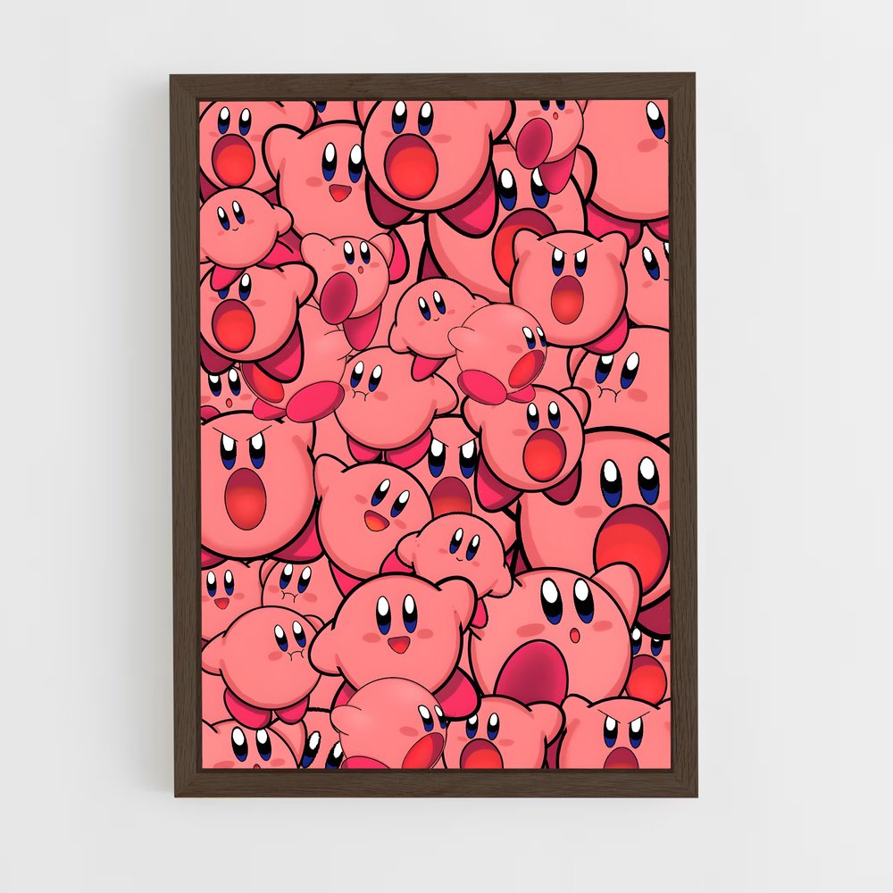 kirby-16 cadre Bois foncé
