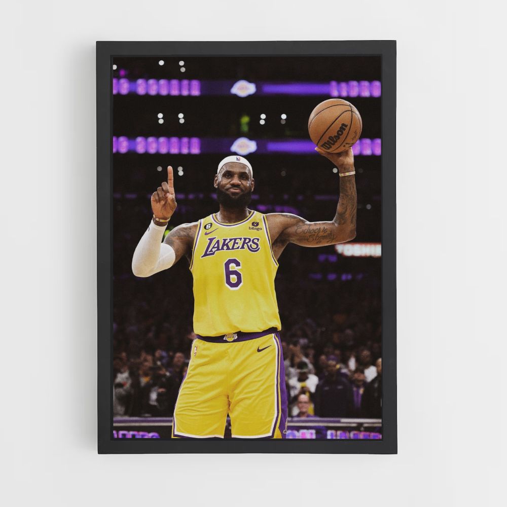 Kobe Bryant Ball Poster