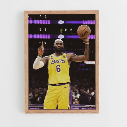 Kobe Bryant Ball Poster