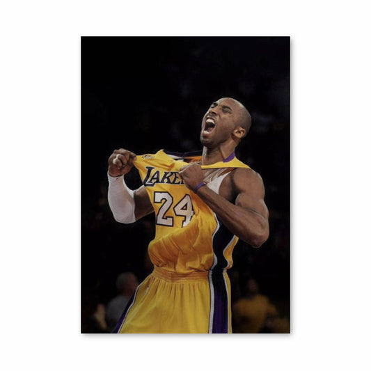 Kobe Victory Poster