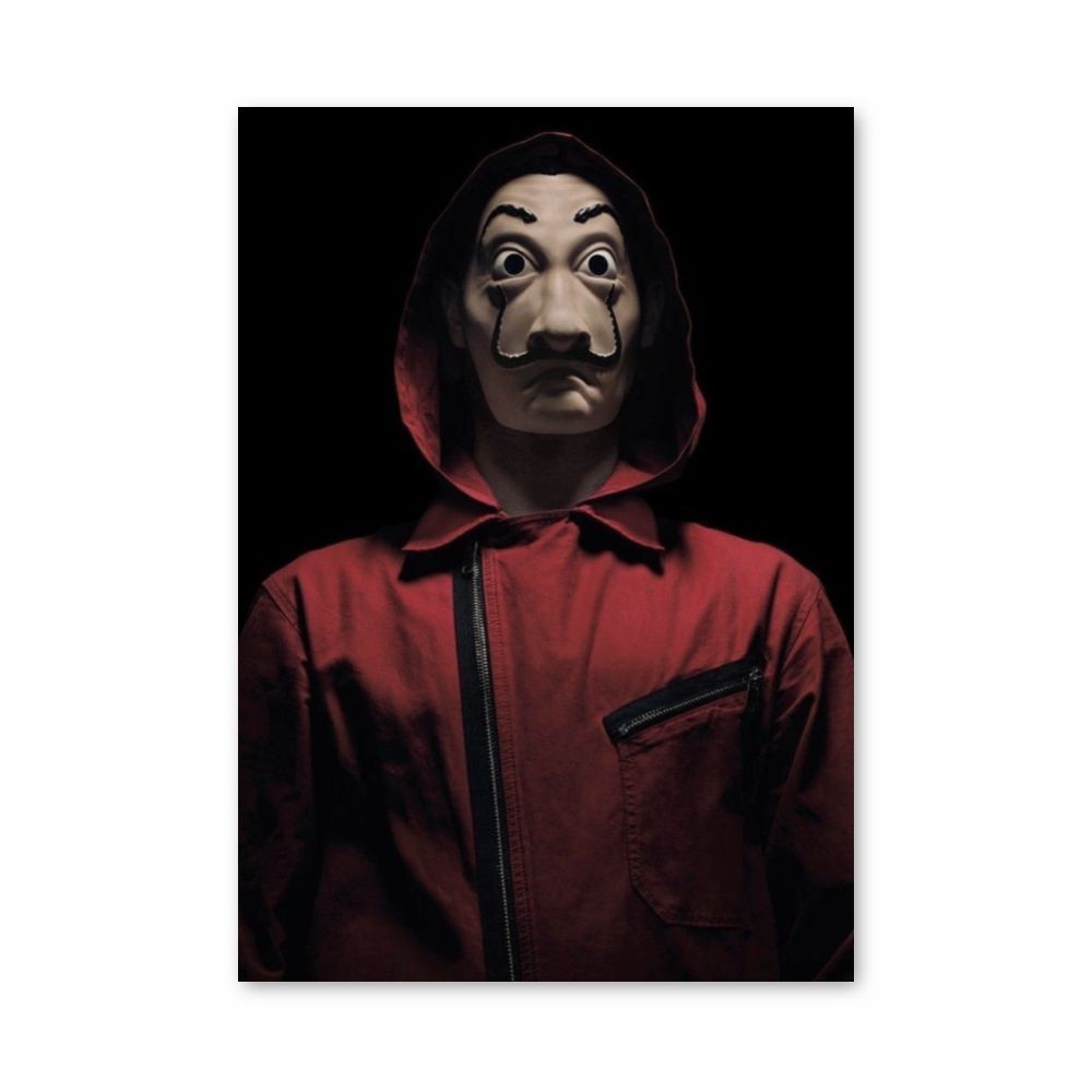 Poster Mask La Casa de Papel