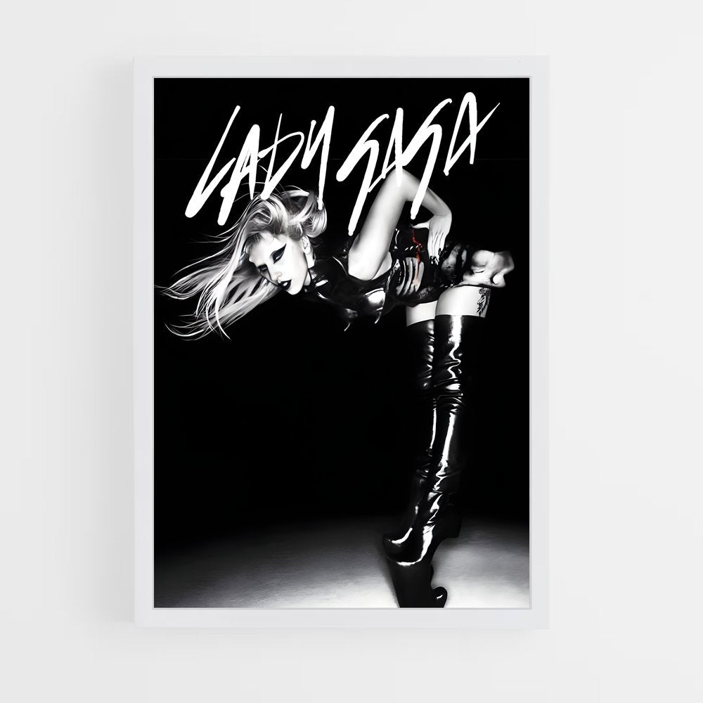 lady-gaga-1 cadre Blanc