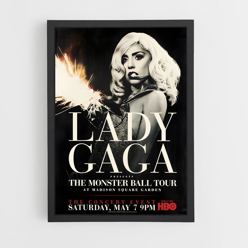 lady-gaga-15 cadre Noir