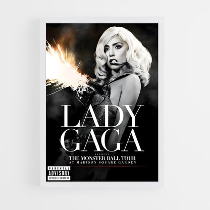 lady-gaga-19 cadre Blanc
