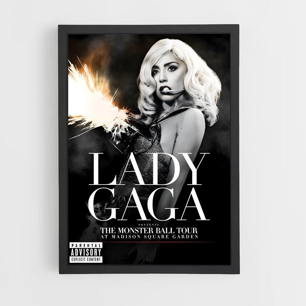 lady-gaga-19 cadre Noir