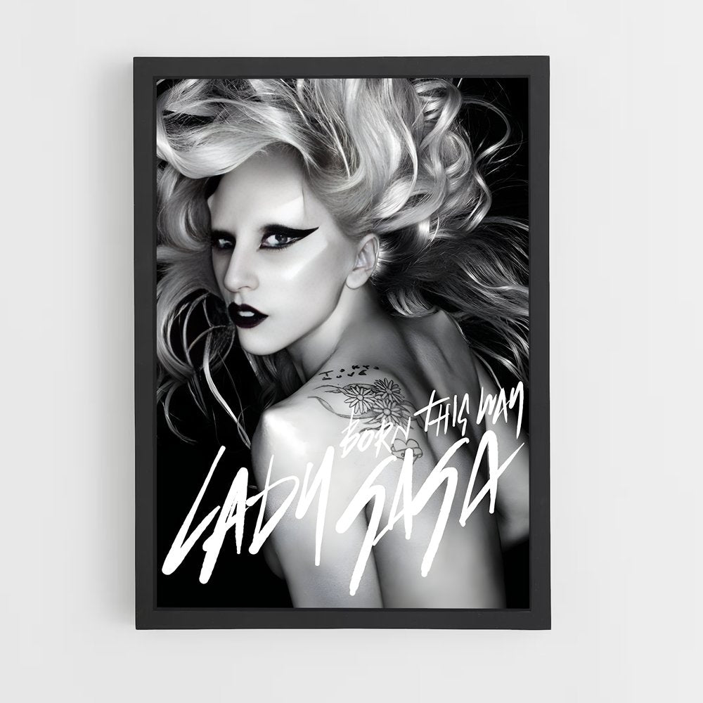lady-gaga-2 cadre Noir