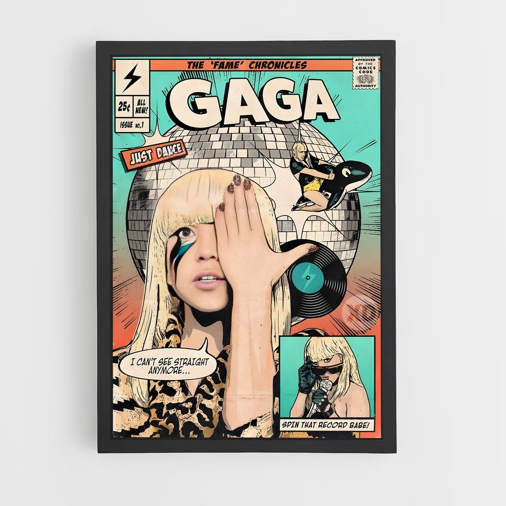 lady-gaga-20 cadre Noir