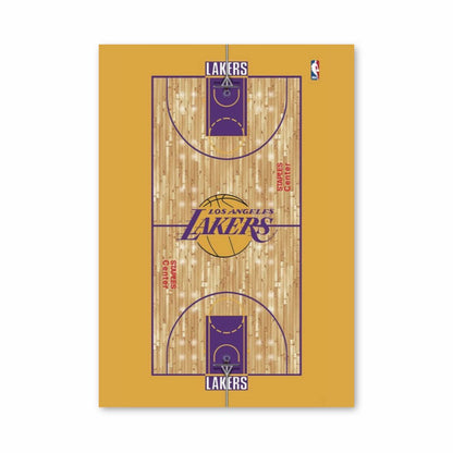 Lakers Field Poster