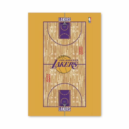 Lakers Field Poster