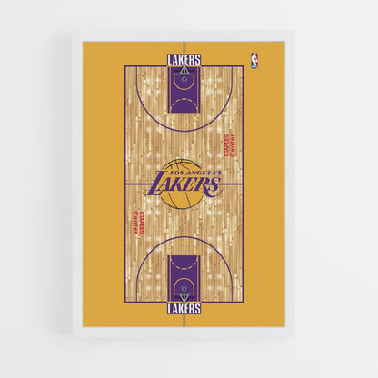 Lakers Field Poster