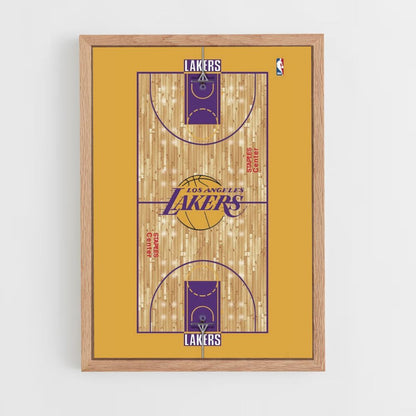 Lakers Field Poster