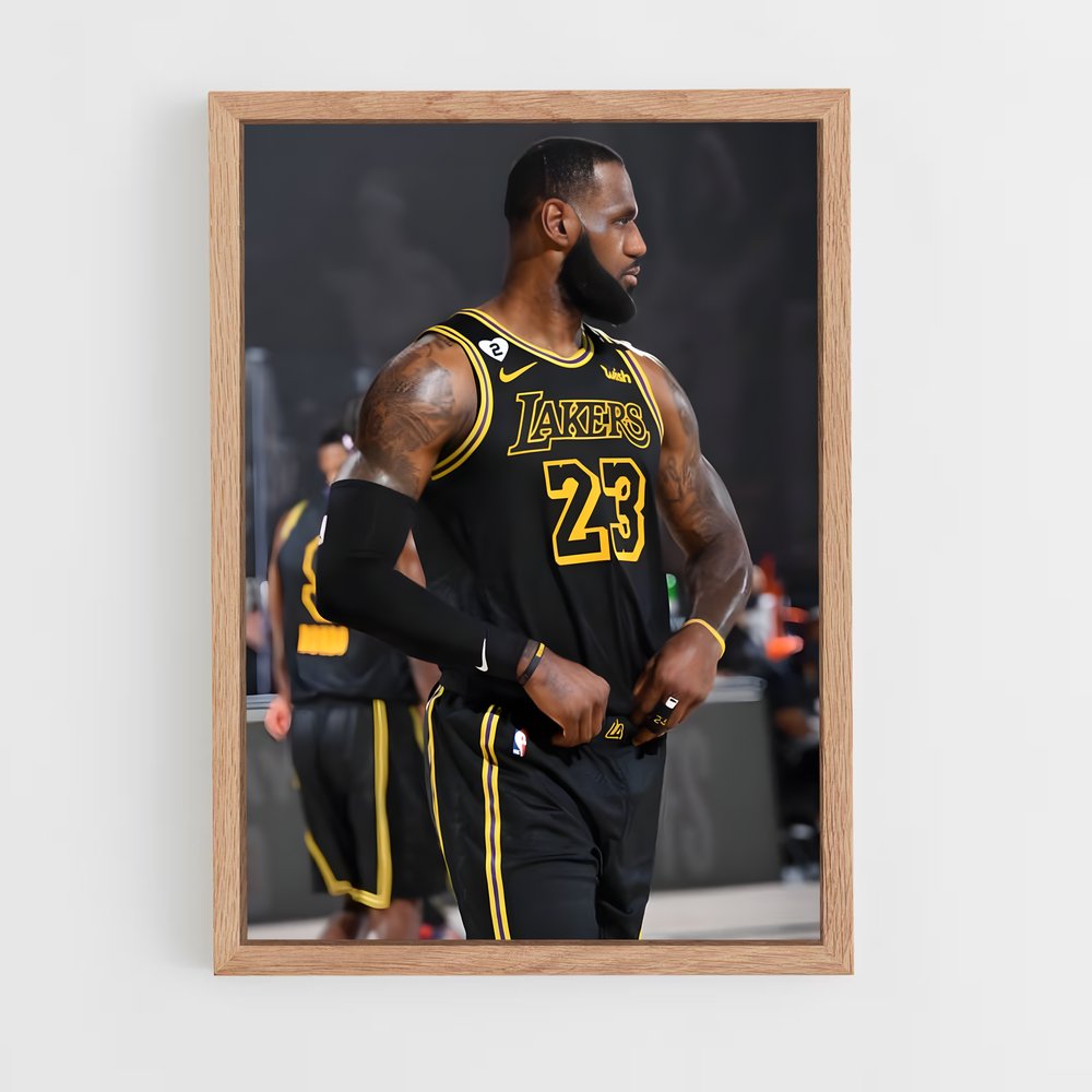 lakers-6 cadre Bois clair