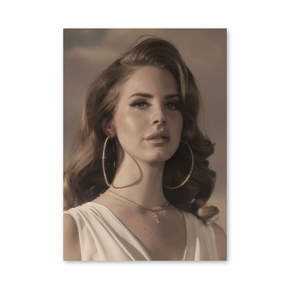 Lana Del Ray Portrait Poster