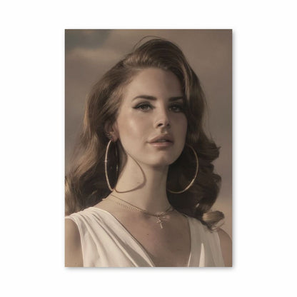 Lana Del Ray Portrait Poster