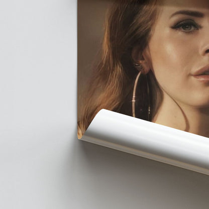 Lana Del Ray Portrait Poster